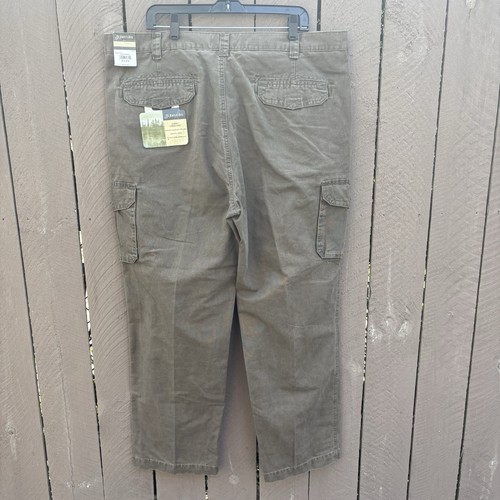 St. Johns Bay Summit Cargo Pants Brown 42x32 NWT - Picture 5 of 7