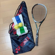 YONEX Soft Tennis Racket With Case And Ball for Front Player 
