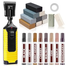 Laminate Wood Floor Repair Kit, Wax Melting Tool with Display (Gray) Gray