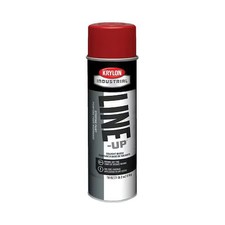 Krylon Industrial K00830308 Pavement Striping Paint, 18 Oz., Firelane Red,