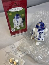 2001 Hallmark Keepsake Sound Star Wars Collector 5 R2-D2 Ornament NIB