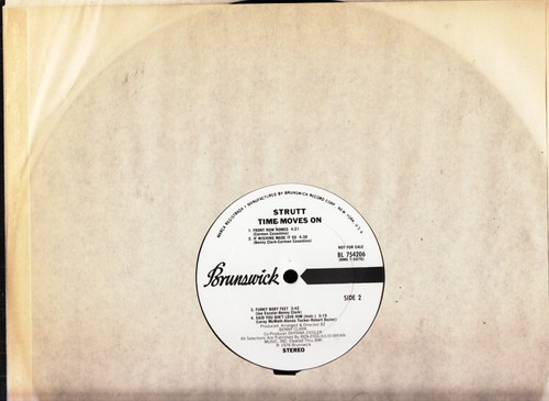 Strutt - Time Moves On promotional LP - Imagen 19 de 21