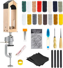 Leather Stitching Pony for DIY Hand Stitching Leather Clamping Universal Rotati