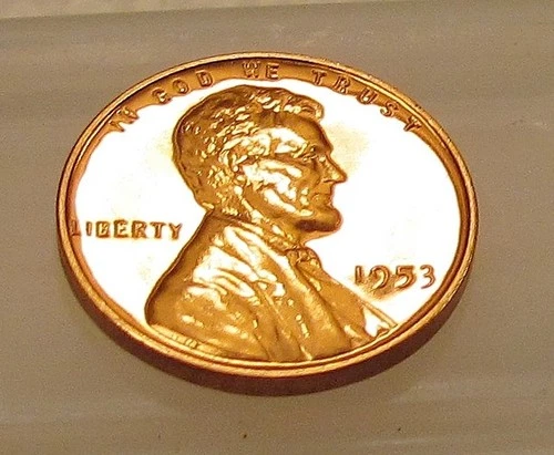1953 Choice / Gem  Proof  Lincoln Wheat Cent  Blazing Red Beauty #316 ~ 6