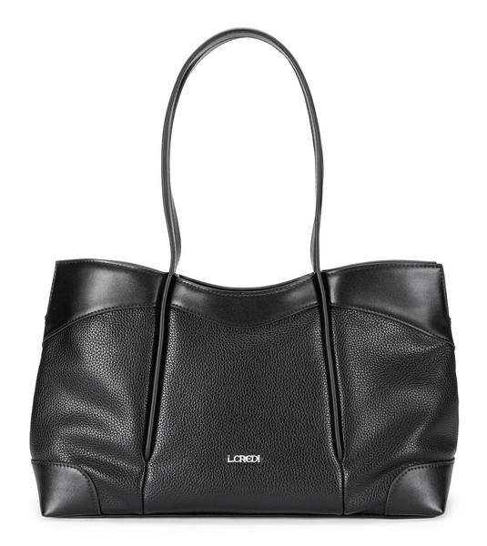 L.Credi Sigrid Shoulder Bag Schultertasche UmhäNgetasche Tasche Black Schwarz-image