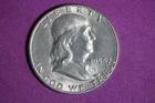 Estate Find 1954 S Franklin Half Dollar!! #K58714