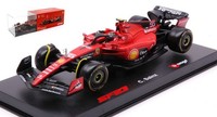 Burago 1/43 Ferrari Sf 23 2023 Charles Leclerc Signature Statisches Modell