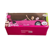 Radio ControlBbarbie Corvette Car With Doll 2009 MIB NEW!