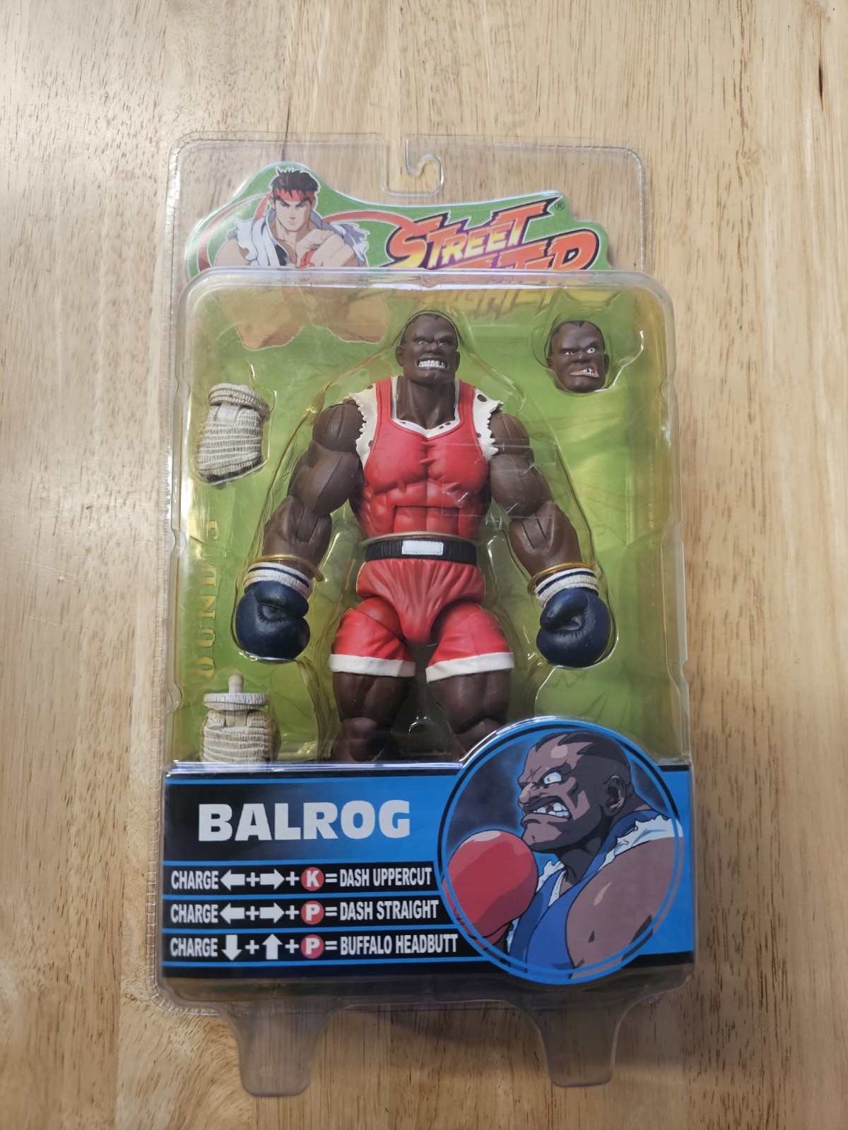 2005 Sota Street Fighter BALROG Red Variant 15Th Anniversary Capcom