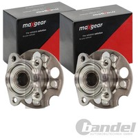 2X Maxgear RADLAGER-SATZ Hinten Passend FÜR Lexus RX Toyota Highlander