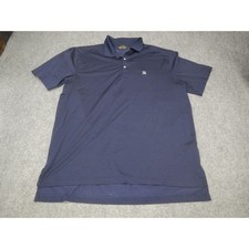 Ralph Lauren Polo Golf Shirt Men's XL Blue Performance Short Sleeve Collared
