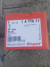 Interrupteur différentiel 2P 40A 30mA Type AC Legrand DX³ à vis