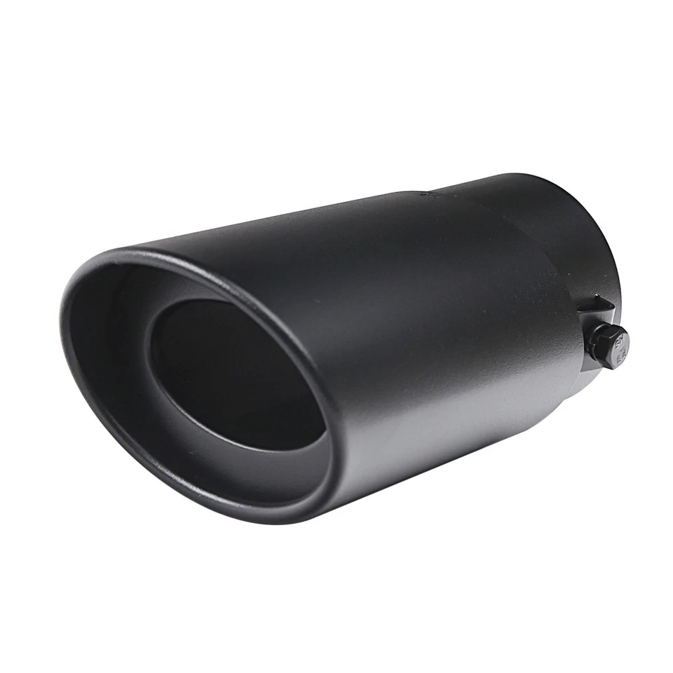 2PC For Volkswagen Jetta Rear Exhaust Pipe Tail-Tip Muffler Round Accessories - Image 2 of 4