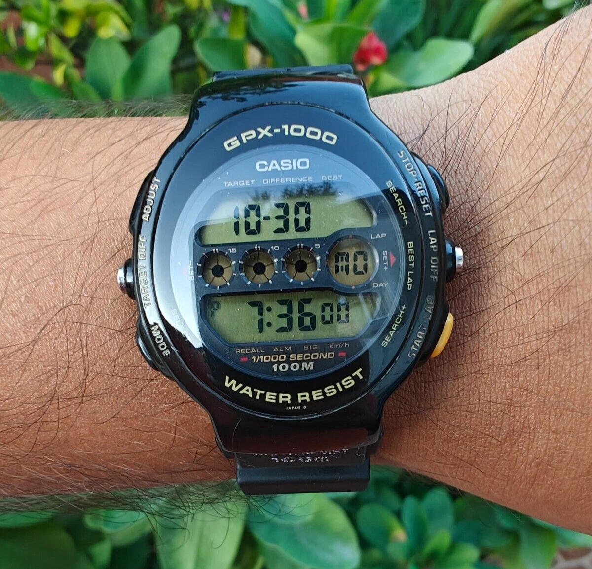 Casio GPX 1000 Module 902 Japan Made Vintage Digital Watch