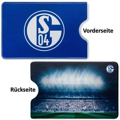 FC Schalke 04 Kartenhülle EC Kartenschutzhülle RFID Schutz Bankkarte Hülle S04
