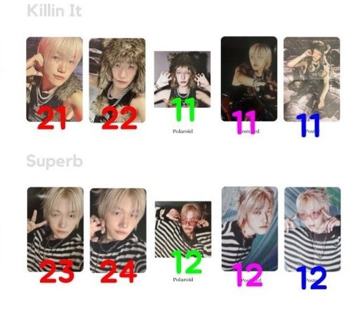 P1Harmony - Kill it Album Buch VER. FOTOKARTE FOTOKARTE KPOP ꔼ원 ꕘ모니 Soul Theo - Bild 7 von 58