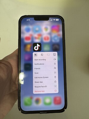 iPhone 13pro Max With TikTok On It