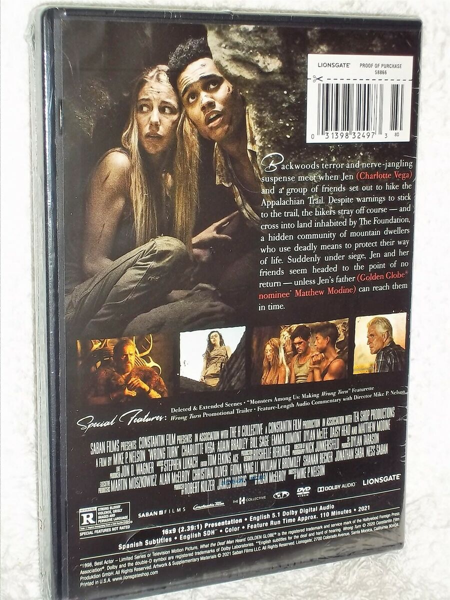 Wrong Turn 1 2 3 4 5 6 7 Complete Collection (DVD, 2021, 7 Wrong Turn 1 2 3 4 5 6 7 Complete Collection (DVD, 2021, 7