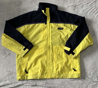Herren Vintage Kickers Jacke L/XL Gelb