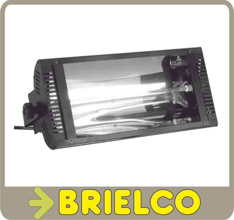 HQ POWER FLASH ESTROBOSCOPICO 1500W CON REGULADOR DE VELOCIDAD MICRO RITMO MUSICA BD2175