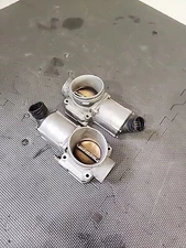 95-01 BMW E38 E31 750iL 850ci V12 THROTTLE BODY ACTUATOR AIR MAF SENSOR PAIR OEM