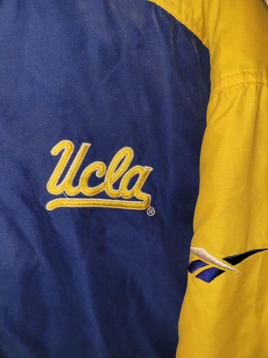Vintage UCLA Bruins Jacket Mens Large Blue Reebok Full Zip