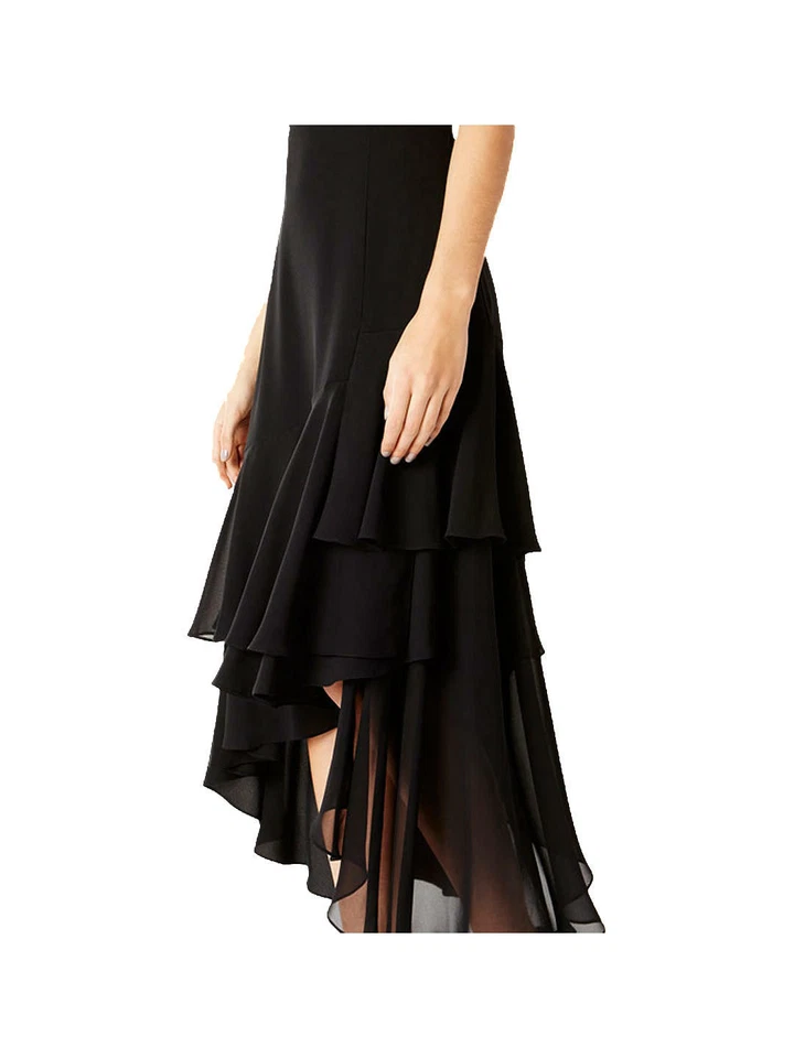Coast Rara Frill Skirt Black Size Uk 6 Rrp £79 CR102 BB 09 - Image 4 of 4