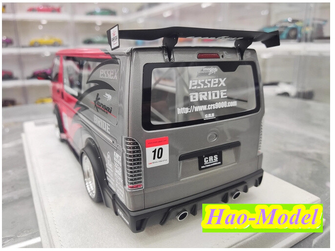 1:18 TOYOTA HIACE VAN/MPV TSD CRS Limit Resin Diecast Model Car
