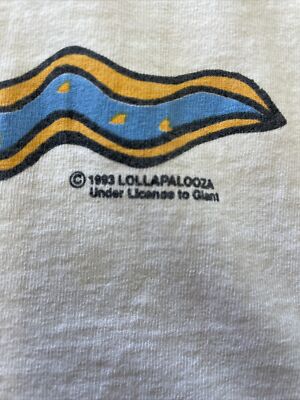 Vintage 1993 Lollapalooza Festival Shirt Giant XL ? | eBay