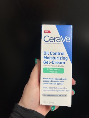 Cerave Oil Control Moisturizing Gel-Cream Face Moisturizer 3oz