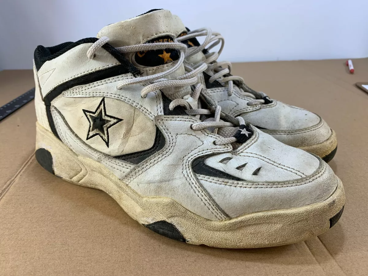 Vintage 80s 90s Converse All Star Pro Basketball Shoes Sneakers Size 11 Grunge