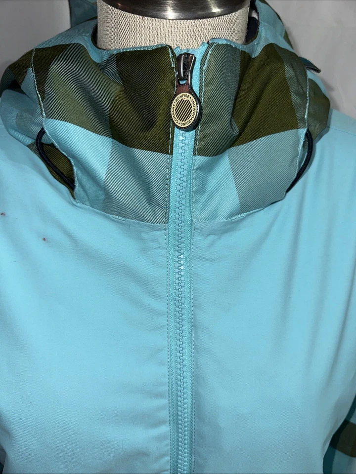 Bonfire Snowboarding Jacket Women’s Size M Blue/green - Image 2 of 4
