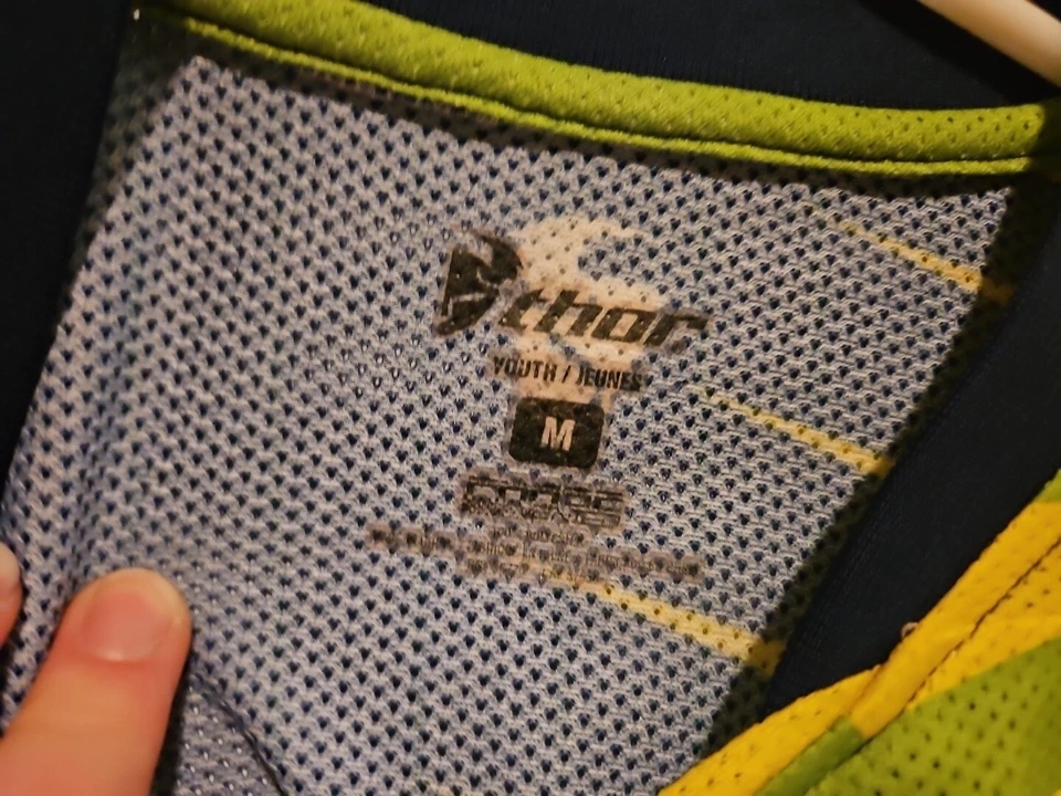 Camisa de equitación/carrera Thor MEDIANA para jóvenes Foto 3 de 4