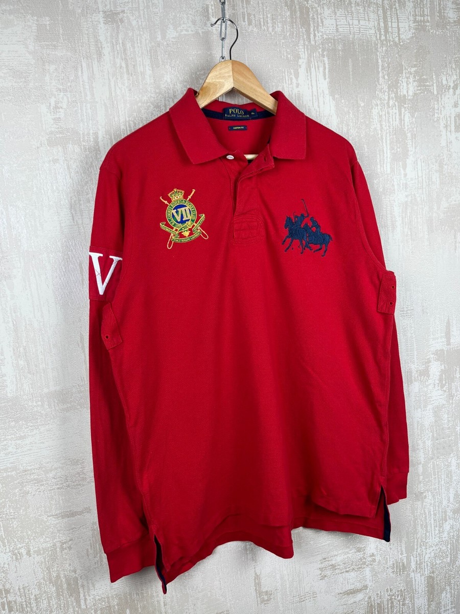 Polo Ralph Lauren County Riders & Jockey Club Long Sleeve Polo