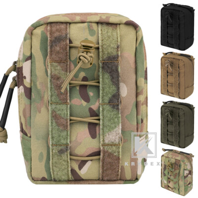 KRYDEX Tactical Vertical GP Pouch General Purpose Utility Small Bag MOLLE/Belt