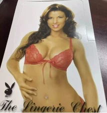 Lingerie Chest Premium Autograph Memorabilia DNA Hairlocket Playboy cards
