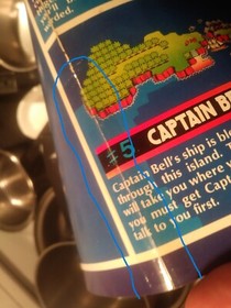 Metal Storm / Star Tropics NES Nintendo Power Foldable Promo Poster ONLY.