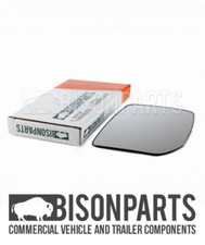 WING DOOR MIRROR GLASS PASSENGER SIDE NS FITS Ford Transit MK6 MK7 