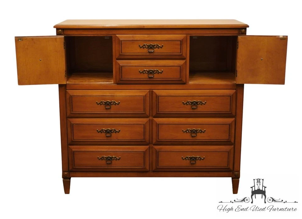 MUEBLES DE CARRETERA Sólido Roca Dura Arce Italiano Neoclásico Estilo Toscano 48" Ch... Foto 3 de 4