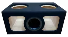 Ported Sub Box Subwoofer Enclosure for 2 10" Subs ~ PLEXIGLASS ~ 33 HZ - BIRCH