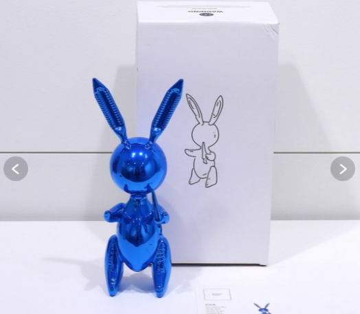 【真作】金属製 世界限定500 ジェフクーンズ アート オブジェ インテリア 兎 真作】金属製 世界限定500 ジェフクーンズ アート オブジェ インテリア