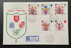 1984  Heraldry Stuart FDC. With Market Bosworth CDS.
