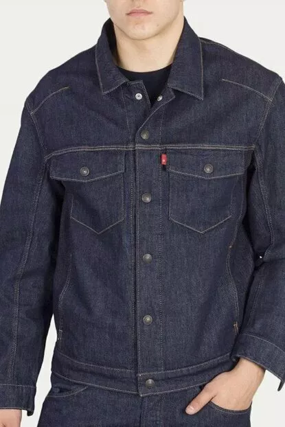 Levis purple denim jacket cheap