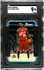 2003-04 Bowman #123 LeBron James Cavaliers RC Rookie Card SGC Graded 9 MINT