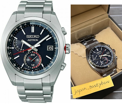 SEIKO Watch ASTRON Solar Radio Line SBXY017 Men's Silver | eBay