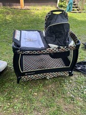 Babytrend PY66 Twins Nursery Center. Used Has Some Staining. Complete W/ Bag