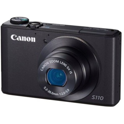 Canon PowerShot S110 12.1Mp Compact digital Camera 5X Zoom f/2.0
