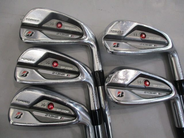Bridgestone 213HF Irons #6-9.P(5Clubs)/NSPRO/Flex:S/Iron set | eBay