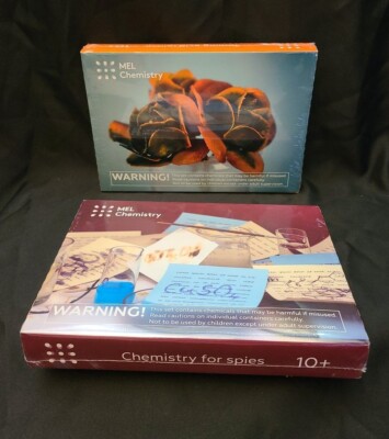 MEL Chemistry:  Spies & Taming Acid Rain (NEW,SEALED) Teaching Kits Lot