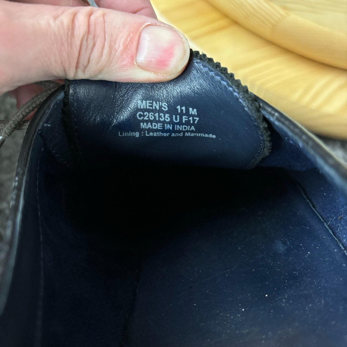 Cole Haan Carver Cap OX II Derby Mens 11 Leather Gray Brogue Oxford Dress Shoe Men main image 4